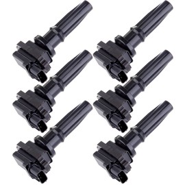 Aintier Set of 6 Ignition Coil Packs 3 Pins Fits for Suzuki Aerio 2.3L 2004-2007 Coil Pack Replaces #UF237