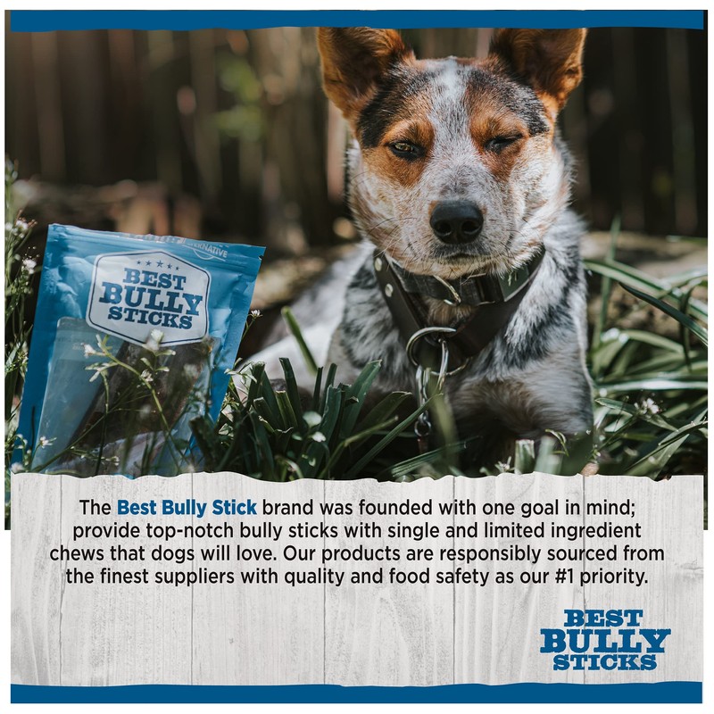 Best Bully Sticks Roll Ups - All-Natural, Highly Digestible Dog