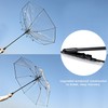 G4Free 62 Inch Clear Golf Umbrella Transparent Auto Open Large