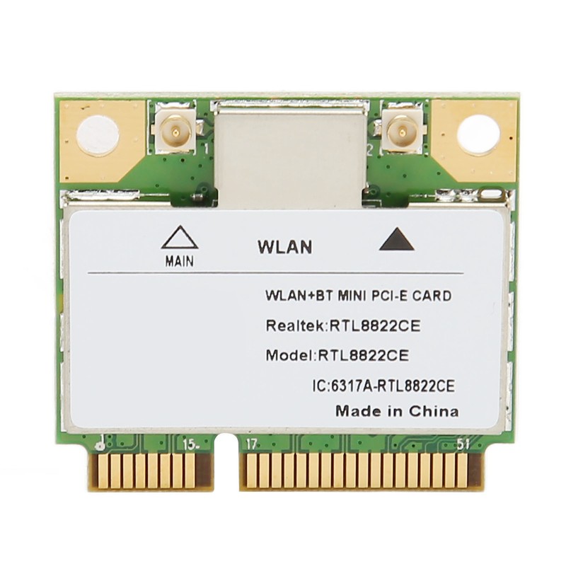 RTL8822CE Mini PCIe WiFi Card Gigabit 2.4G 5G Dual Band