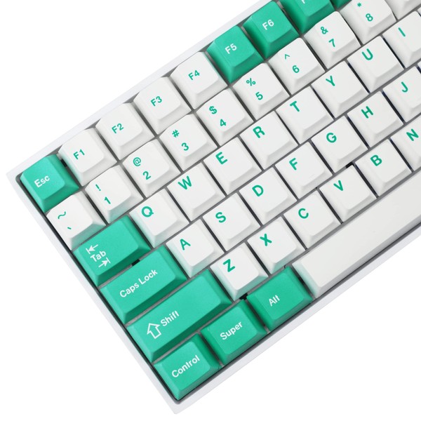 149 Keys GMK Misty Rain Dye Sub Keycaps Thick PBT