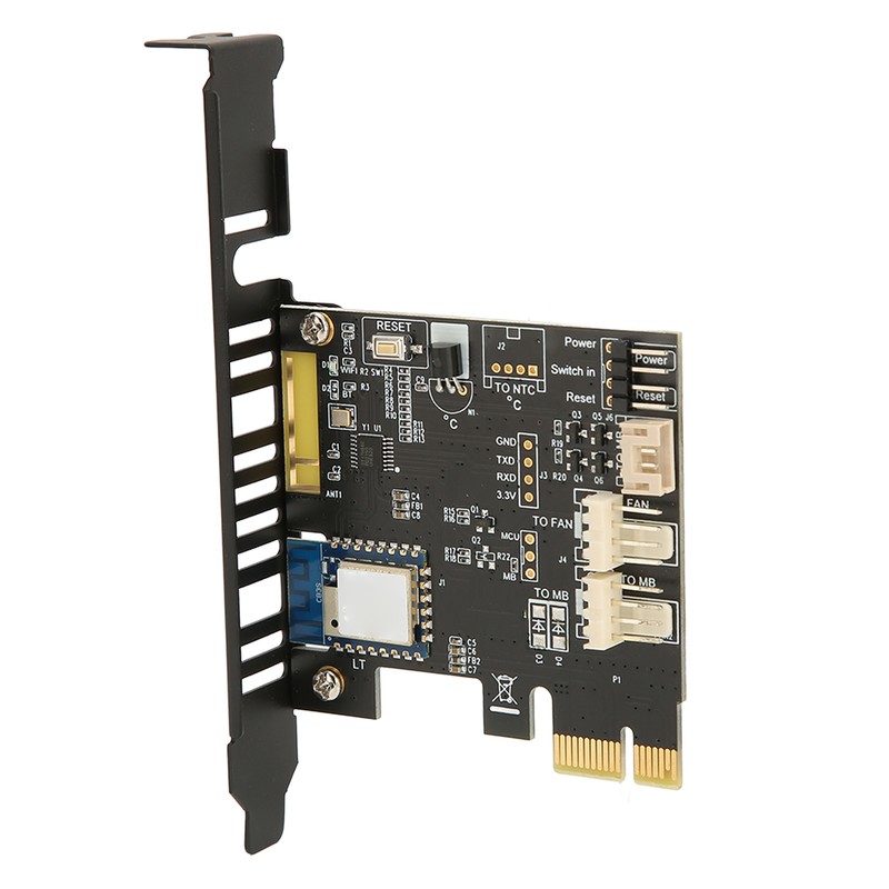 PC Remote Switch Card Remote Control Temperature Detection Fan Speed