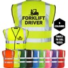 Corporate Togs FORKLIFT TRUCK DRIVER High Visibility Safety Vest Waistcoat
