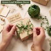 50 Yard(150 Ft) Green Leaf Trim Ribbon Artificial Vines Leaves