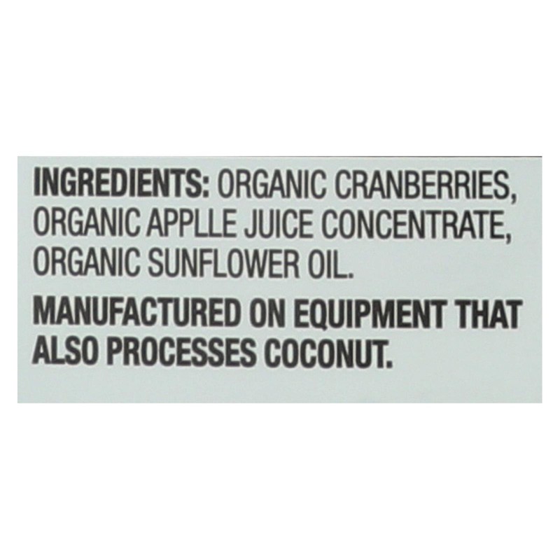 UD_Made Nature Cranberries Organic Snack Case 6-5 Oz Sweet Sour