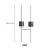 YINETTECH Schottky Diode 10A 50V Axial 10SQ050 for Solar Panel