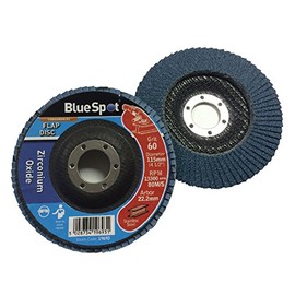 Homesmart 4 Pack 115mm Flap Disc 60 Grit for Angle Grinders Durable Zirconium Oxide Ideal for Grinding, Polishing, and Surface Preparation on Metal, Wood, and More Perfect Tool for DIY Projects