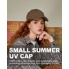 Zylioo Adult Small Size Running Cap,Extra Small Camping Cap,Adjustable Little