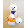 TONBO Cute Food Plush Dog Toys (Boba Time Combo)