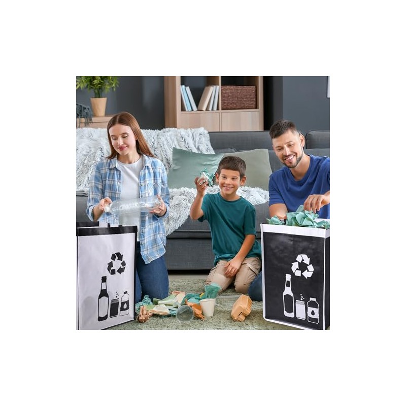REFARICO Recycle Waste Bag for Kitchen Home- Indoor Recycling Bins