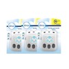 3 x Febreze 3VOLUTION Adjustable Fragrance Plug 3 Chambers for