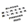 5Pc 2019-2022 Blazer Premier AWD Emblem 3D Badge Letter Nameplate
