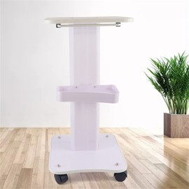Salon Trolley, Beauty Rolling Trolley Stand Cart, 3-Layer Utility Cart with Wheels, Beauty Hairdresser Salon Instrument Tray Rolling Cart