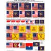Sanheim Flags CIVIL WAR FLAG - THREE (3) FLAGS (NO