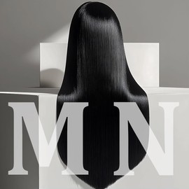 MUNONG Straight HD Lace Front Wigs Human Hair Straight 200% Density Glueless Wigs Human Hair Pre Plucked 13x6 HD Frontal Lace Front Wigs for Women 24 Inch