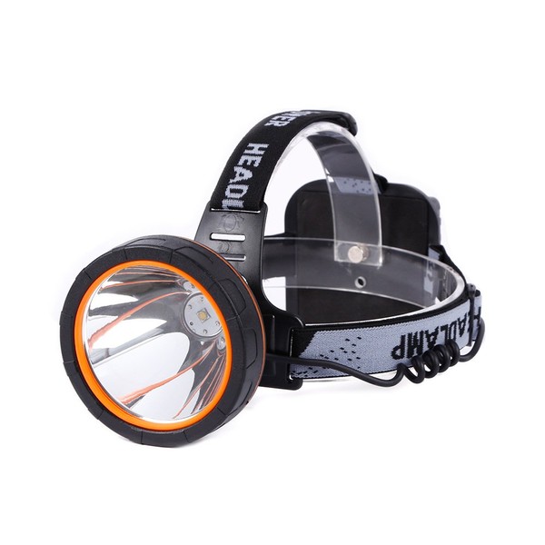 Hunting Friends Headlight Rechargeable Separation Style LED Headlamp High Power Head Lamp Waterproof Headlight Coon Hunting Lights for Outdoor (White light)