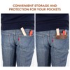 RingSun Genuine Leather Pocket Protector for Men, Durable Pocket Tool