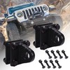 AMBULL 2 Pack D-Ring Shackles Mount Bracket with Backer Plate,