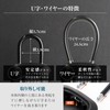 Key Box 4 Digit Combination Padlock Office Factory Security (Wire/Gray)