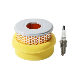 HONTAYOKA GX270 Air Filter w/Spark Plug for Honda GX240 8HP 9HP Engine, Replace 17210-ZE2-505 17210-ZE2-515 17210-ZE2-821 17210-ZE2-822 Lawn Mower Parts