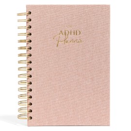 The ADHD Planner - Undated Daily Weekly Schedule Organizer Journal for Disorganized People - Habit Tracker Record Emotions & Mood - Academic Goals - Structure & Focus for Adults Brains (Spiral)