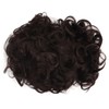 Men Short Black Wigs Soft Texture Breathable Adjust Net Firmly