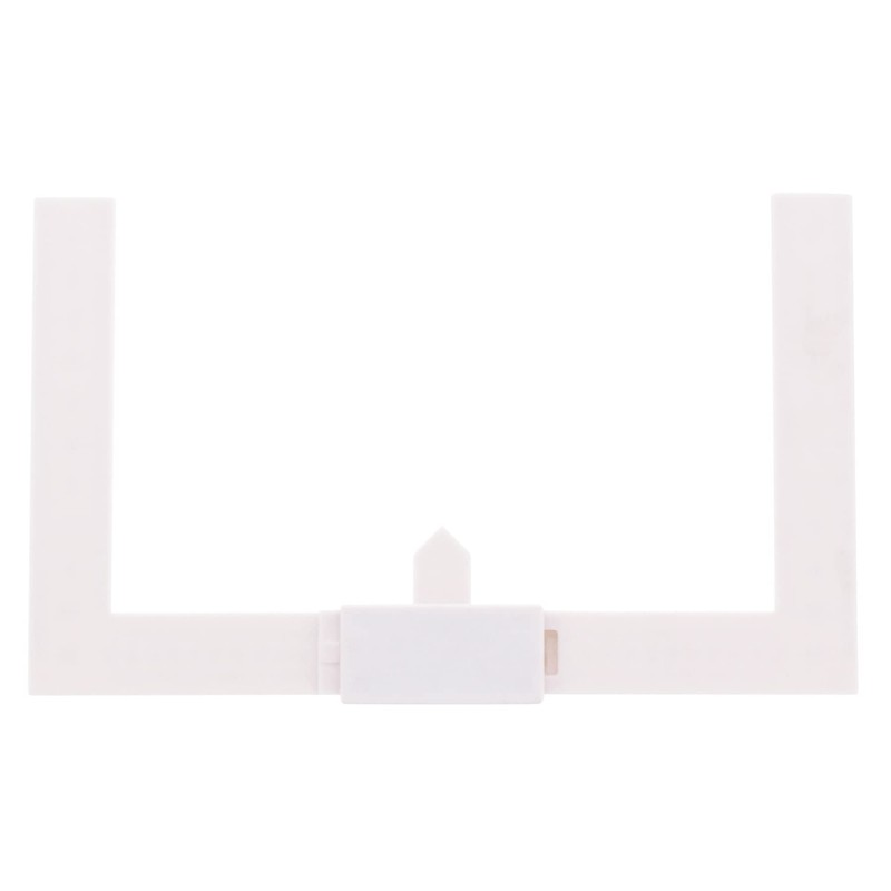 FEPS Tool FE-ML001 Cylinder Measuring Gauge Plastic White Measuring Gauge