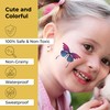 Temporary Tattoos for Kids Girls - 6 Sheets of Glitter