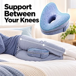 Product Name: Memory Cotton Leg Pillow Hollow Heart Pregnancy Side Sleeper Sciatica Orthopedic Sciatica Back Hip Relief Pillow For Bed Sofa