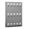 International Stand Company Key Holder 15PSE, Compact with15 Numbered Hooks