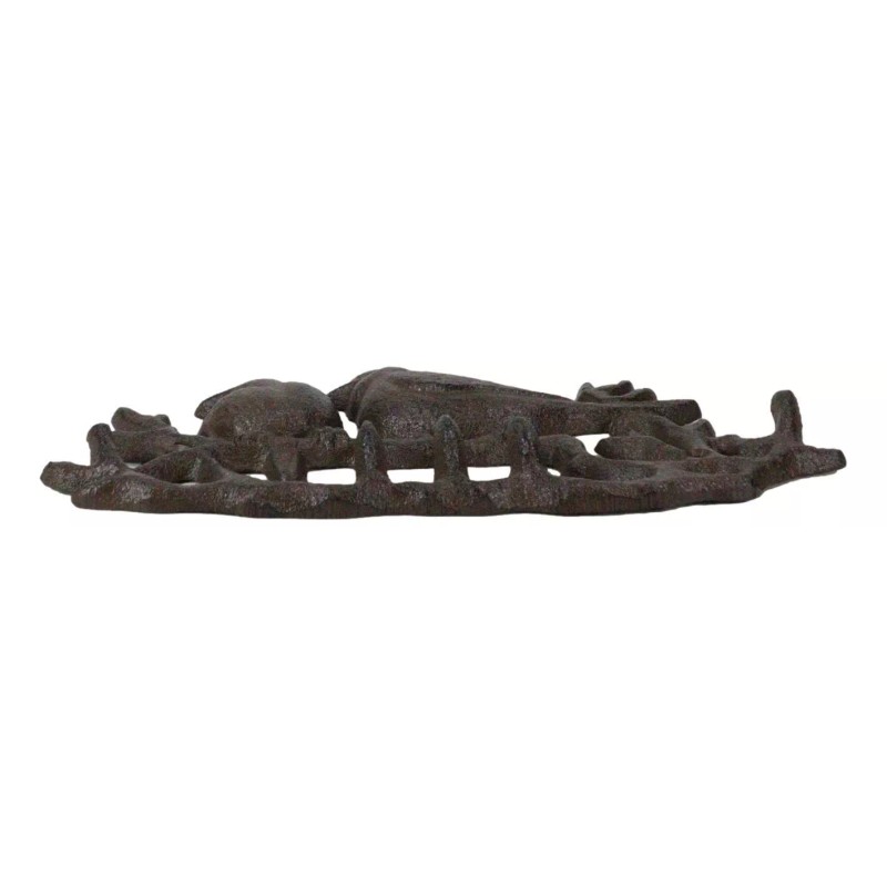 Ebros Gift Cast Iron Rustic Lovebirds Perching On Twig Branch