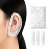 Ear Protector Covers Disposable Shower Ear Cap Plastic Ear Cover