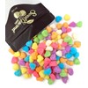 SweetGourmet Heart-Shaped Assorted Fruit Gummy Candy Dusted with Sugar, 1