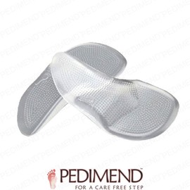 PEDIMEND Forefoot Cushions Arch Support Pad | Metatarsal Forefoot Arch Support | Flat Foot Orthopedic Insoles | Unisex (3PAIR - 6PCS)