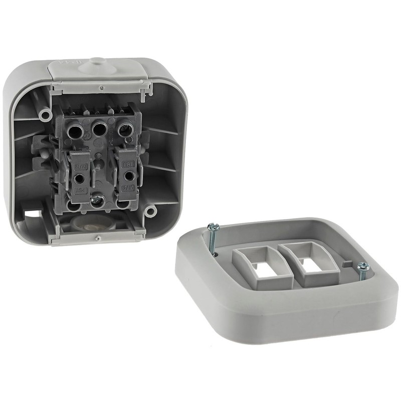 Wet Room Toggle Switch - Throw-over Switch IP44