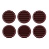 2.5" Round Plastic Louver Soffit Air Vent Reptile Screen Grille