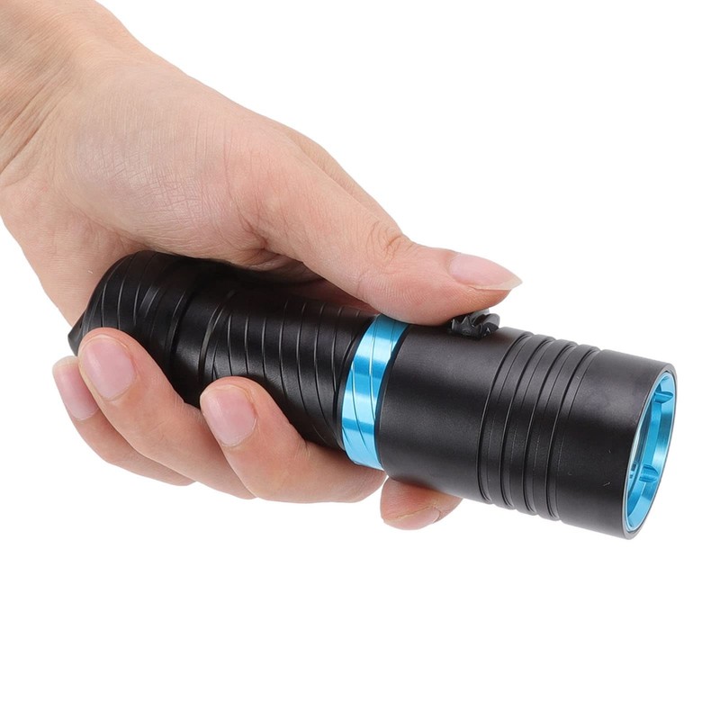 Diving Torch, Waterproof Underwater LED Torch, 5000LM Diving Torch for