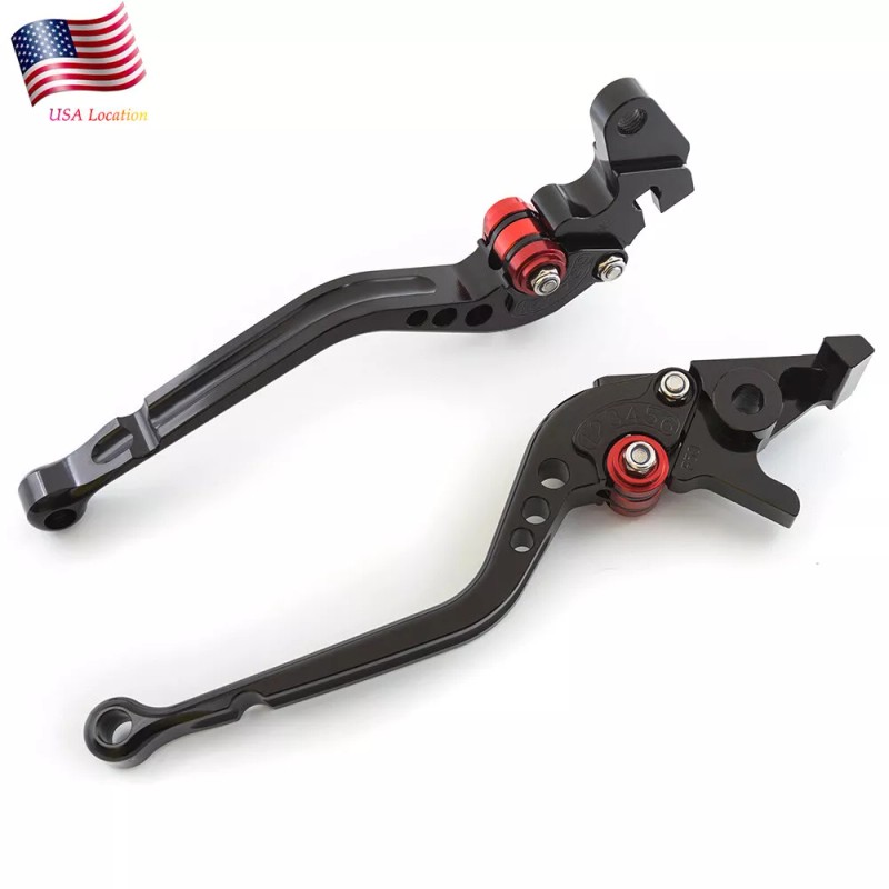 FXCNC For CBR600RR 2007-2022 Long CNC Brake Clutch Levers Adjustable