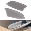 ROADFAR Grey Armrest Front Door Panels Armrest Lid Replacement Fit