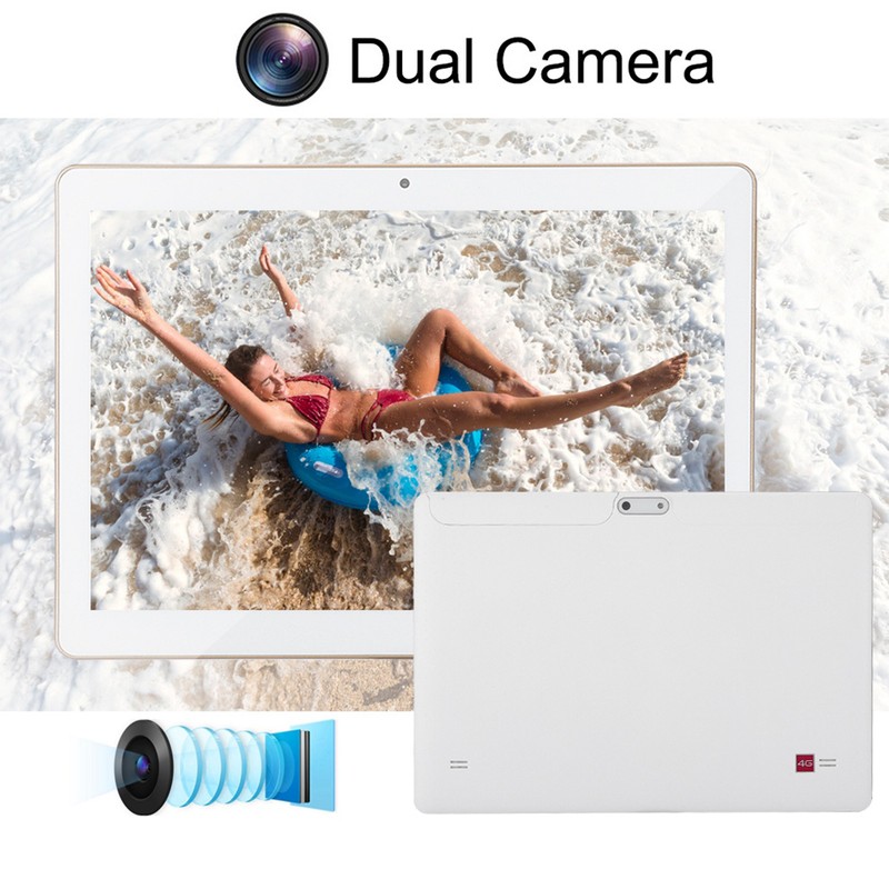 MY-KT6582 10in HD Tablet Gold 1+16G for Android 4.4 White