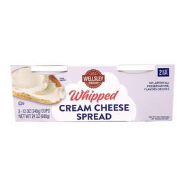 Wellsley Farms Whipped Cream Cheese, 2 pk./12 oz.