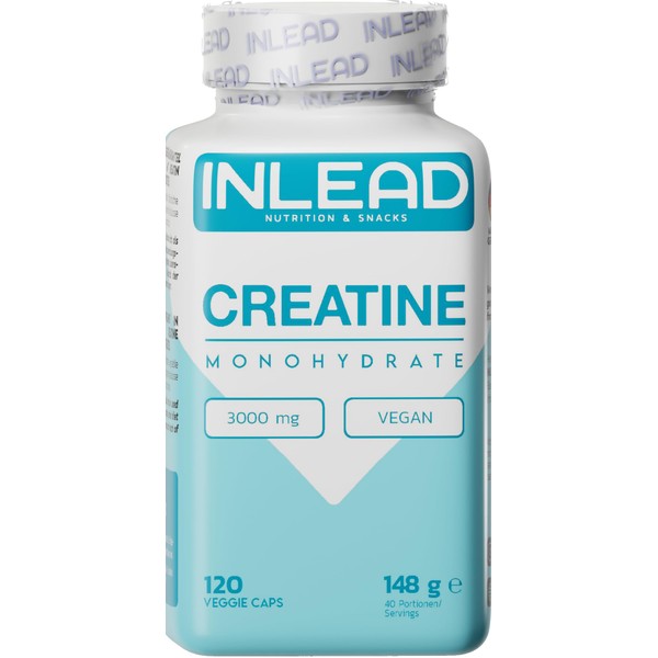 INLEAD - Creatine Monohydrate Caps | Pure Creatine for Muscle