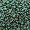 Picasso Seafoam Green 22 gramos Miyuki Round Rocailles 8/0 cuentas