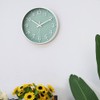 HZDHCLH Wall Clock 12 Inch Silent Non Ticking Clock for Living