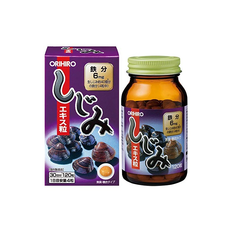 Orihiro Smudge Extract, 120 Tablets