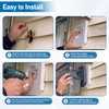 8141DBL Siding Lamp Mounting Blocks Kits, Light Mounting Block Plate