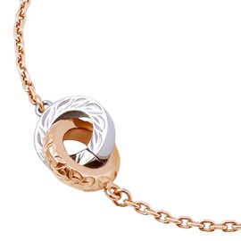 The Kiss L-BR8019 Hypoallergenic Surgical Stainless Steel Hawaiian Jewelry Women's Bracelet, Stainless Steel Metal