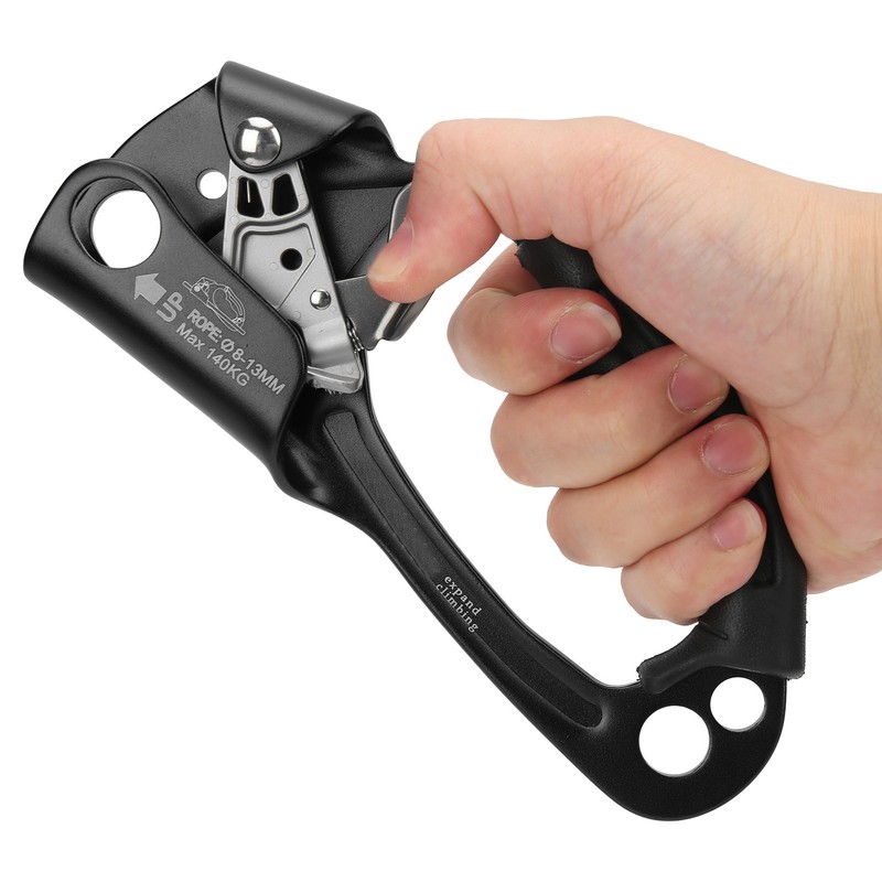 Climbing Ascender Rock Rappelling Right Hand Riser Arborist Gear Rope