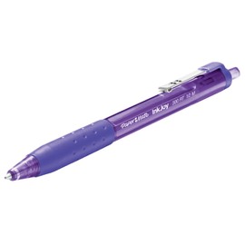 Paper Mate InkJoy 300RT Retractable Ballpoint Pens | Medium Point | Purple Ink | Pack of 10 | Ultra Smooth Ink