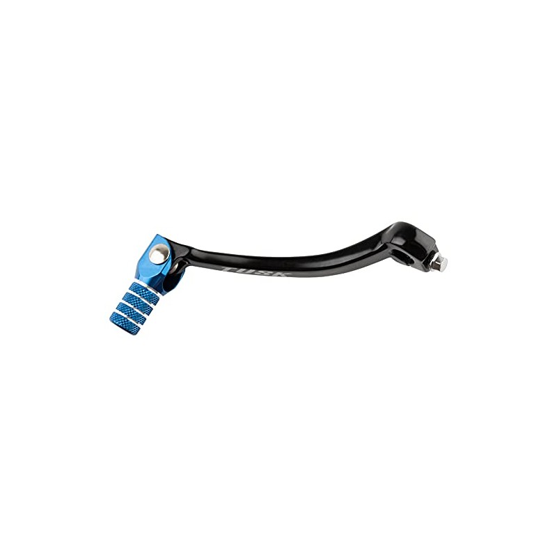 Tusk Folding Shift Lever Black/Blue Tip Compatible with Yamaha YZ250F